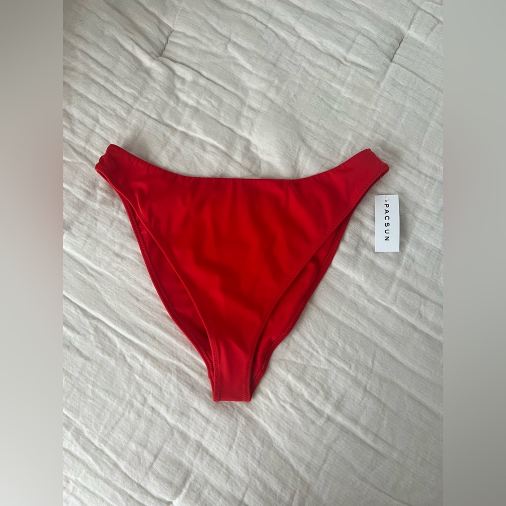 Pacsun Red Bikini Bottom NWT